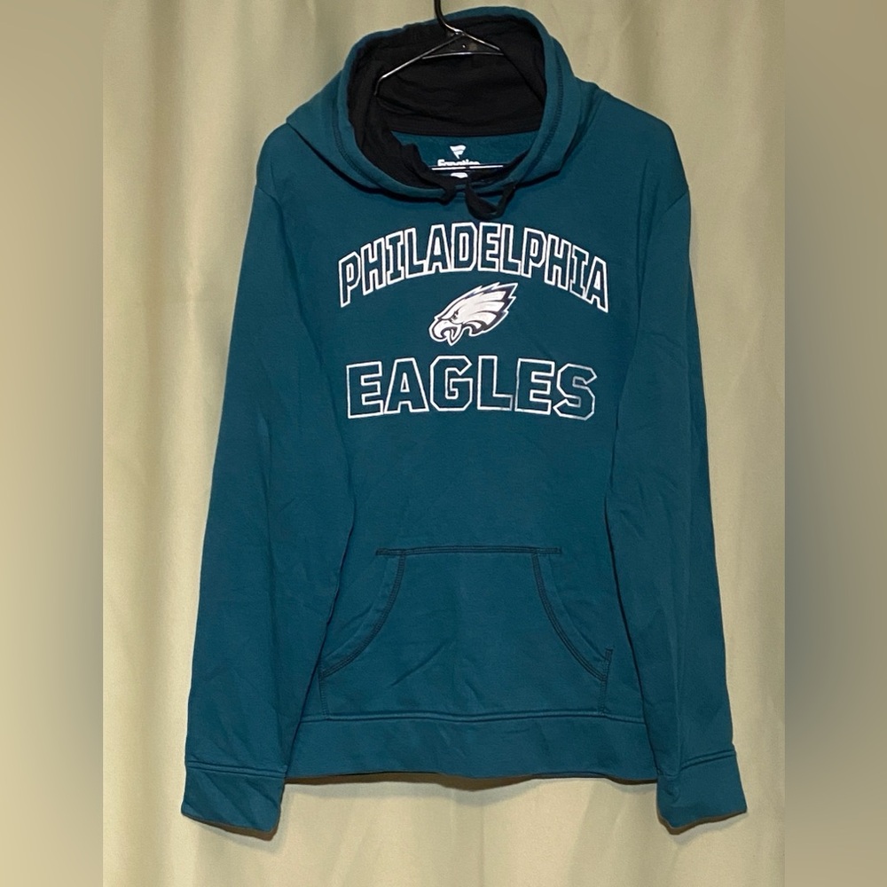 Philadelphia Eagles NFL Football Fanatics Pull Over Hoodie Size M